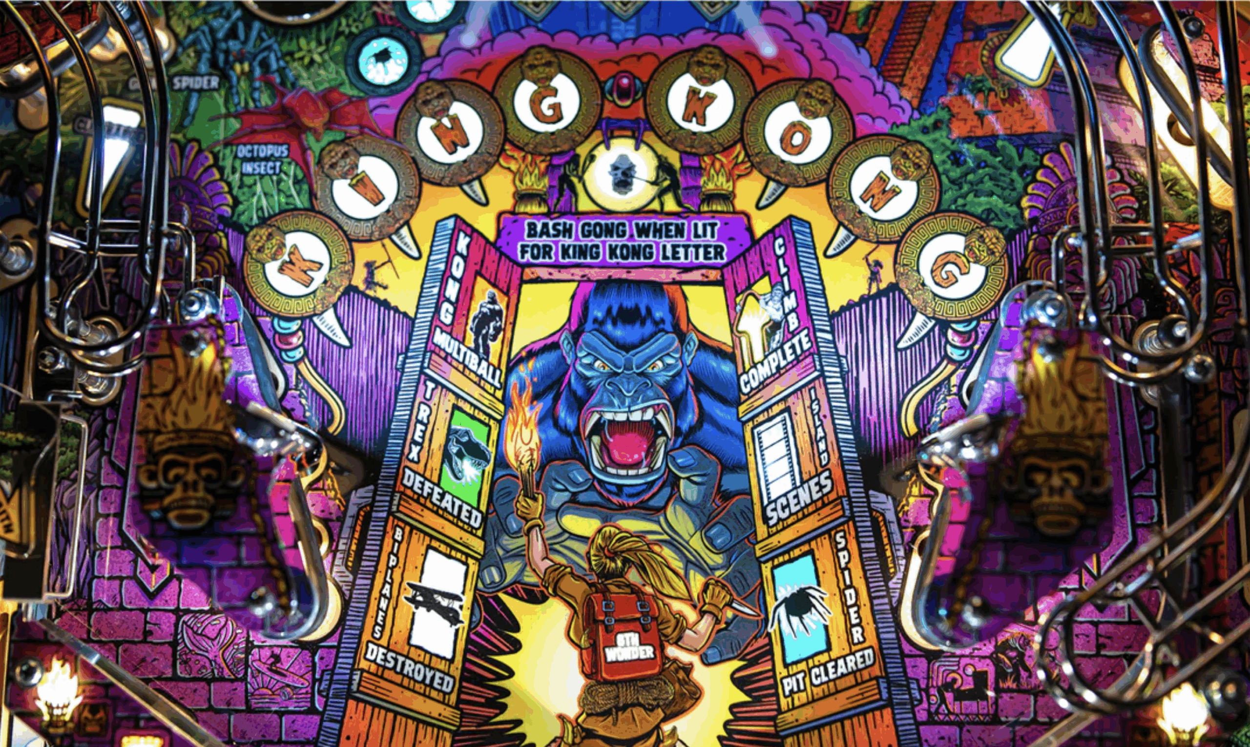 Stern's Kong Pinball Strategy