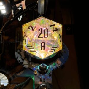 Dungeons and Dragons D20 Flasher Dome Replacement