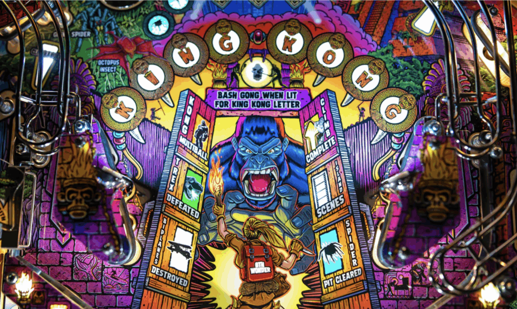 Stern's Kong Pinball Strategy